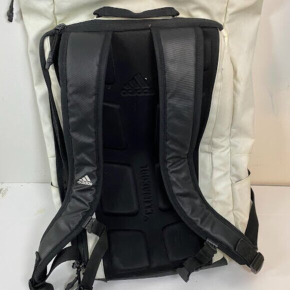 Adidas White Back Backpack Sports Bag Large - Picture 7 of 12